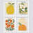 " Sydney Orange Flower Poppies " 4 - Pieces-97782519-97782518