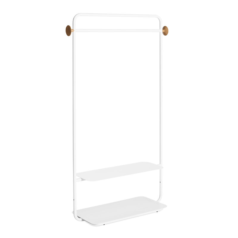 Garden Party 40'' Clothing Rack, White