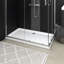 Base de douche rectangulaire en ABS Vidaxl 27,6 po x 47,2 po-78546181