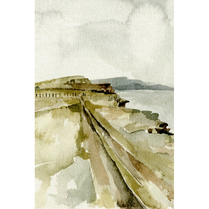 North Sea Coast I, 46cm H x 30cm W x 3.8cm D