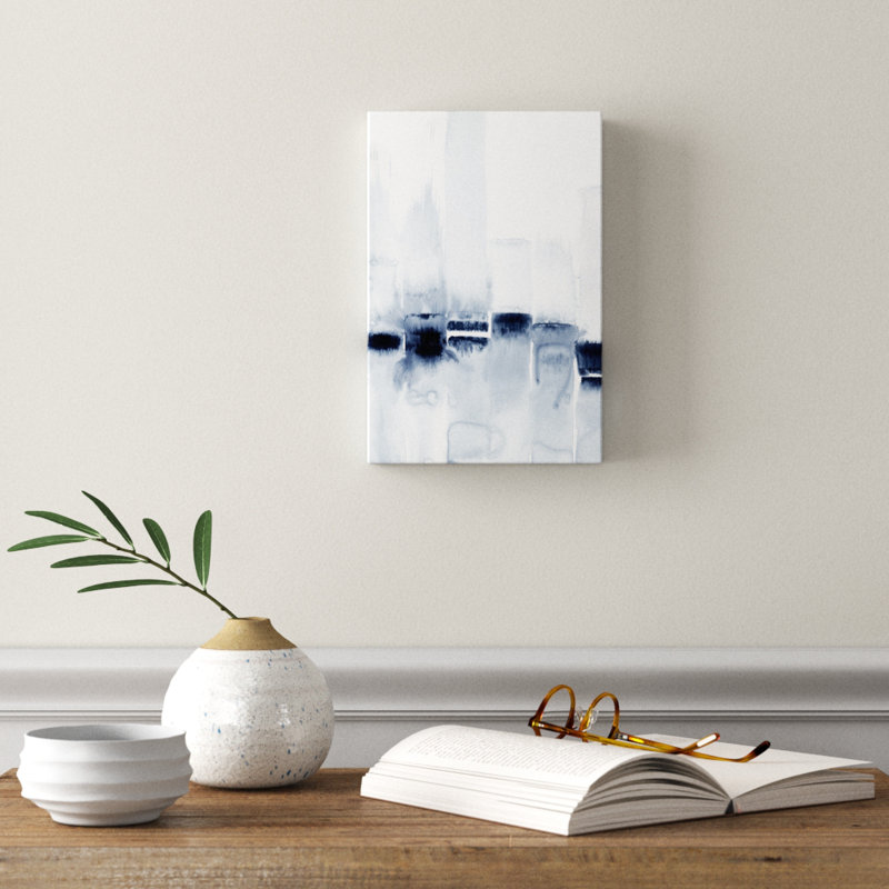 'City Across the Water I' by Ethan Harper - Painting Print, 30cm H x 20cm W, Wrapped Canvas
