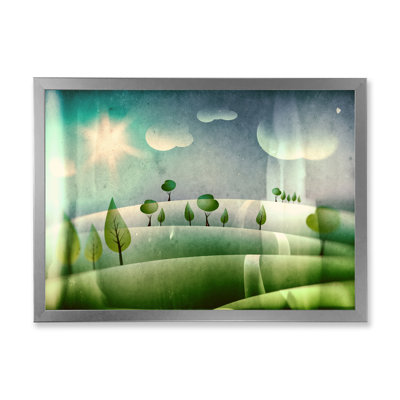 " Green Fantasy Landscape "