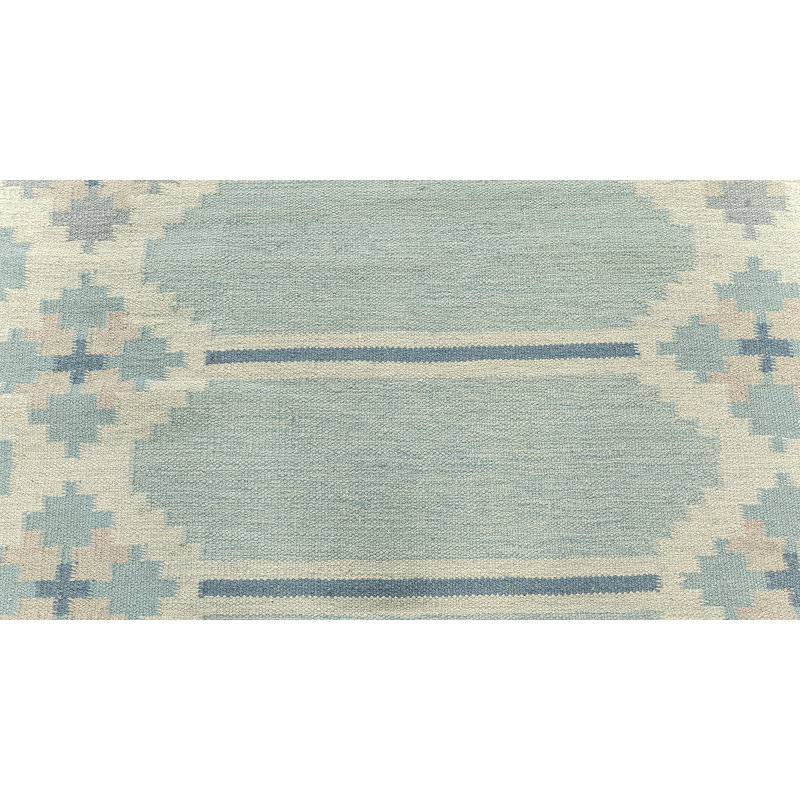 Vintage One-of-a-Kind Rectangle 4'6" X 6'4" Hand Knotted Area Rug