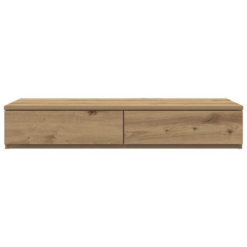 90cm W Manufactured Wood Bedside Table