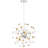 6 - Light Dimmable Sputnik Sphere Chandelier