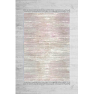 Luxurious Velvet Area Rug (4.6 x 7.2 ft), 100% Antibacterial Fabric, Non-Slip Cotton Backing, Pile Height: 0.4 in | Machine Washable, 3D Digital Print Design | Perfect for Living Room & Bedroom Decor, Soft & Durable