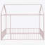 Structure de lit en métal avec clôture, idéale pour les enfants, les adolescents, les filles et les garçons pour profiter d'un espace de sommeil et de jeu sécuritaire et amusant-2097968170