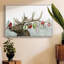 Festive Forest Collection A, reproduction d'art sur toile-94360438-94360439