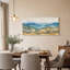 «Layered Blue Mountains and Golden Hills», art mural sur toile-1026396445