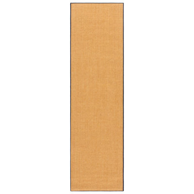 Msr9501 Martha Stewart Sisal/Jute Solid Color Rug in Natural/Gray/Ivory