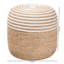 Tabouret d'appoint en bois massif Aahad Seagrass