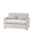 53" Corduroy Convertible Sleeper Loveseat with Pull-Out Bed, Adjustable Backrest, USB Ports & Side Pockets for Small Spaces-1005748986