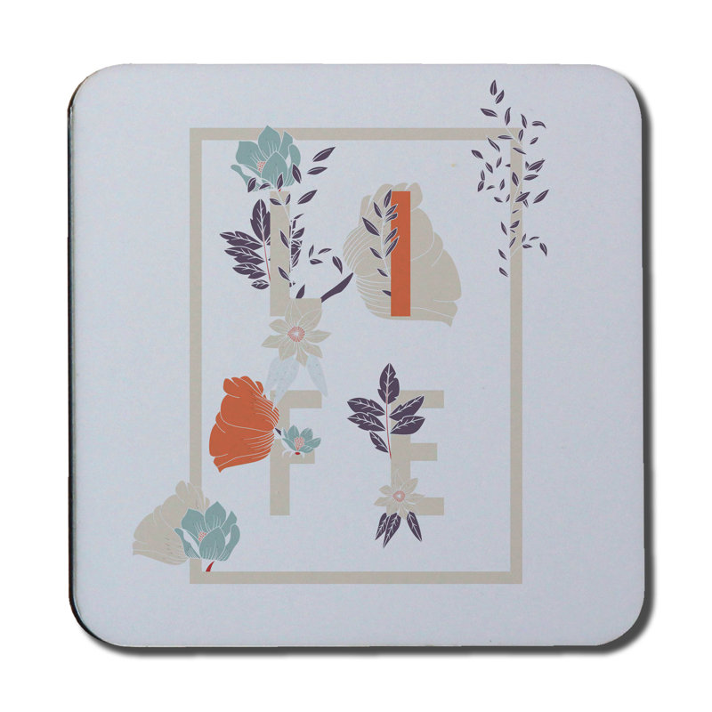 Square 6 Piece Coaster Set