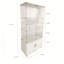 Armoire de rangement à quatre portes à double porte de style armoire-1396131490