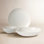 Lenox French Perle Scallop White 12-Piece Dinnerware Set