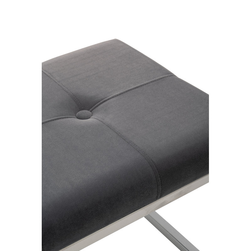 Barner Velvet Upholstered Bench