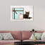 Cat Glam Blue Box - impression sur toile-58872891-58872899