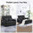 Nangle 53" Wide Modern Upholstery Reclining Sleeper Sofa With Adjustable Backrest-255368900