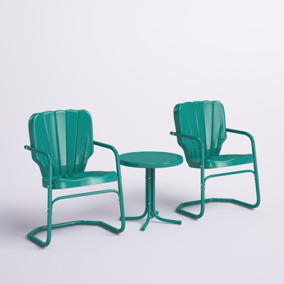 Burley Outdoor Conversation 3 Piece Seating Group