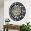 Solid Wood Wall Clock-1163169031