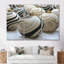 Ensemble de salon art mural blanc et noir-107195393-107195405