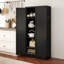 Armoire en métal avec 4 tablettes