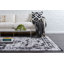 Tapis à motif oriental gris Oneita-40285298