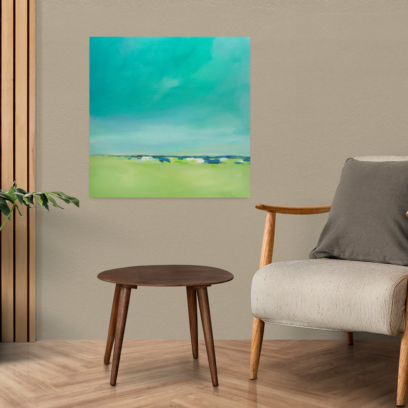Free and Clear Abstract Contemporary Art, H 24 po x l 24 po