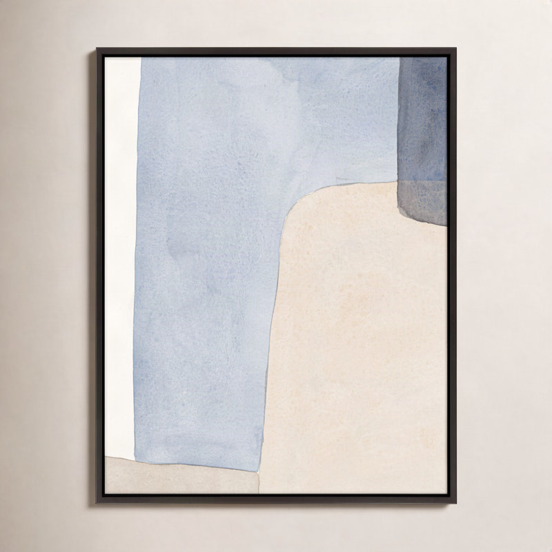 Dreamy Hues Painting by Julia Balfour, 25" H x 20" W x 1.4" D, White Framed Canvas
