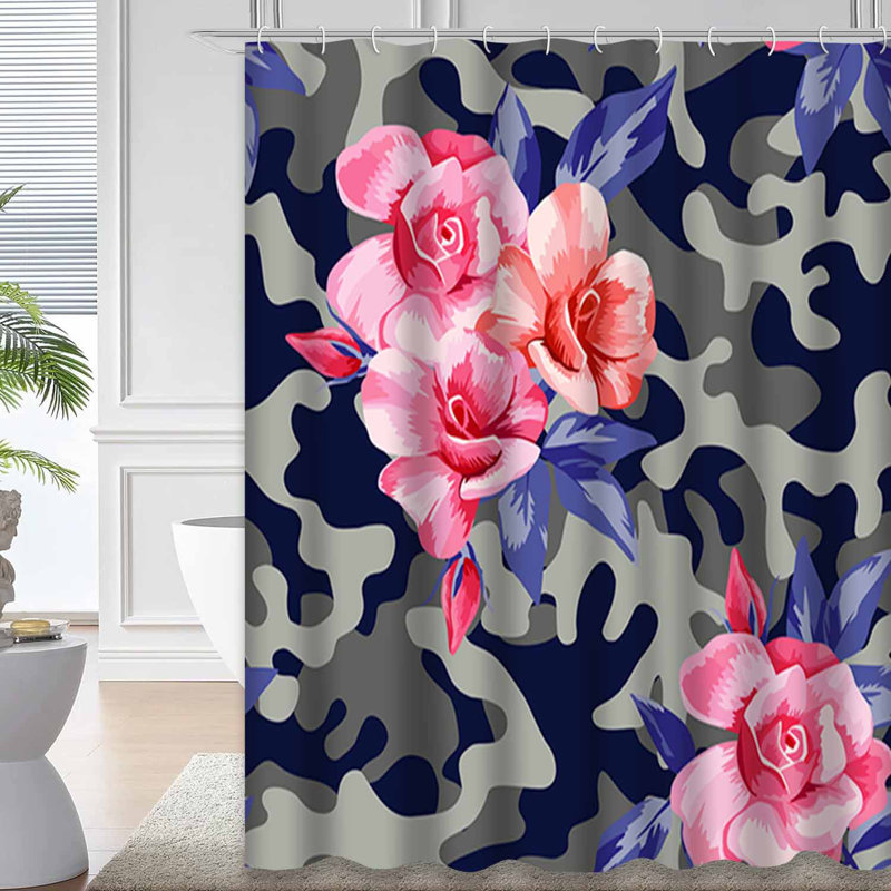 Rideau de douche Trendy Camo, L 72 po x l 72 po