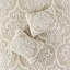 3 pièces d'édredon taupe très grand / très grand - rembourrage en chenille de coton 100% literie douce-118649969-118649971
