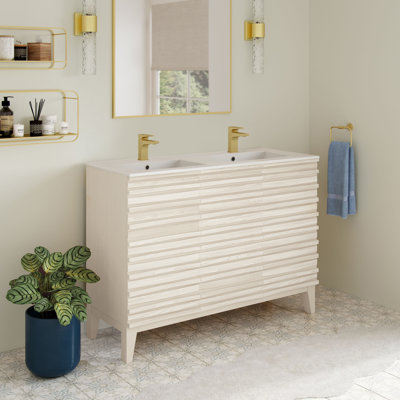Ensemble de meuble-lavabo autoportant Cascade