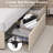 Cahlin Queen Storage Bed Frame Velvet Upholstered Platform Bed with 4 Storage Drawer, Adjustable Headboard and Wood Slat Support, Beige-856237690-856237688