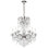 New Orleans 10 Light 28in x 31in Chandelier in Heirloom Gold with Clear Radiance Crystals