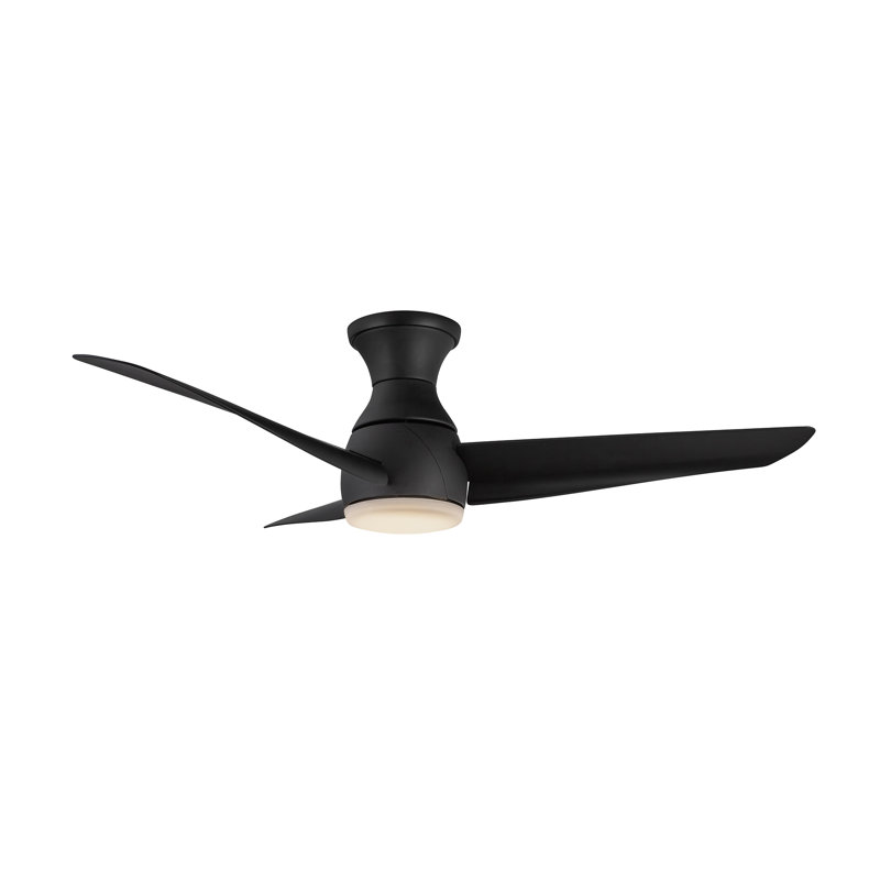 Thalia Smart LED Ceiling Fan, Matte Black