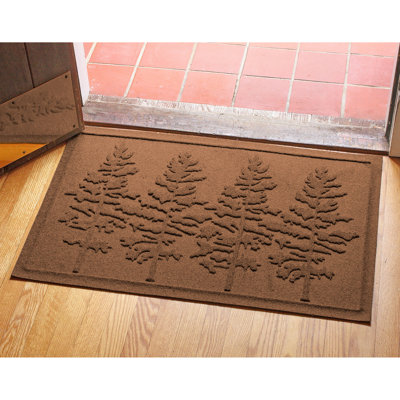 WaterHog Fir Forest 23 in. x 35 in. Indoor Outdoor Doormat