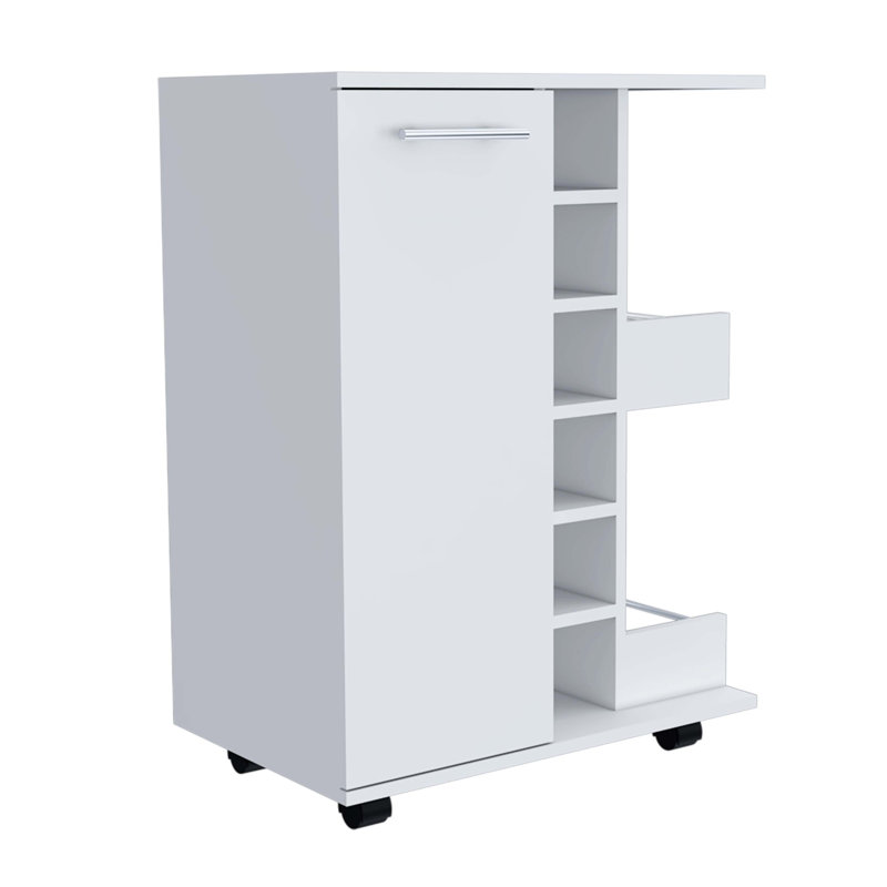 Bar Cart, White