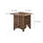 Lauver Solid Wood Foldable End table
