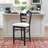 Khotan Solid Beech Wood Counter Stool (Set of 2)
