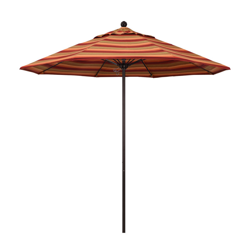 Parasol de marché 9 pi Hibo, Sunbrella® Astoria Sunset