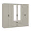 ALLINGTON 6 Door 2 Drawer Wardrobe With Mirror-113360908