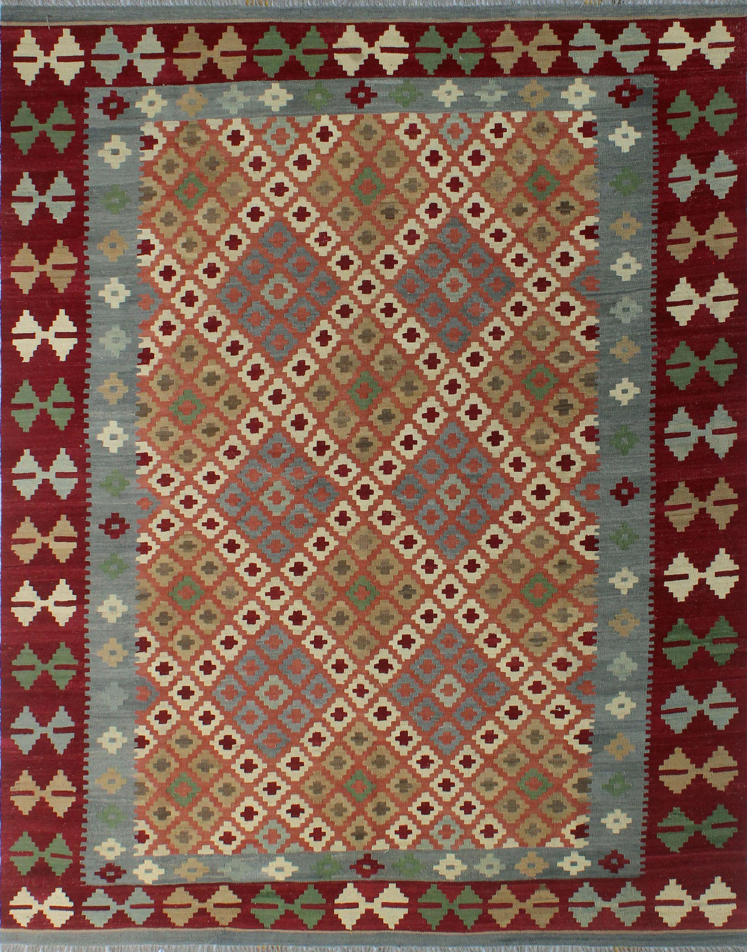 Isabelline Renita Flatweave Wool Southwestern Rug Wayfair