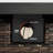 28Inch Fire Table, Black Brown, Steel Components, Propane/ Fueled, 40000Btu Heat Output Square Pit Heating Table 28Inch, Lid, Fueled
