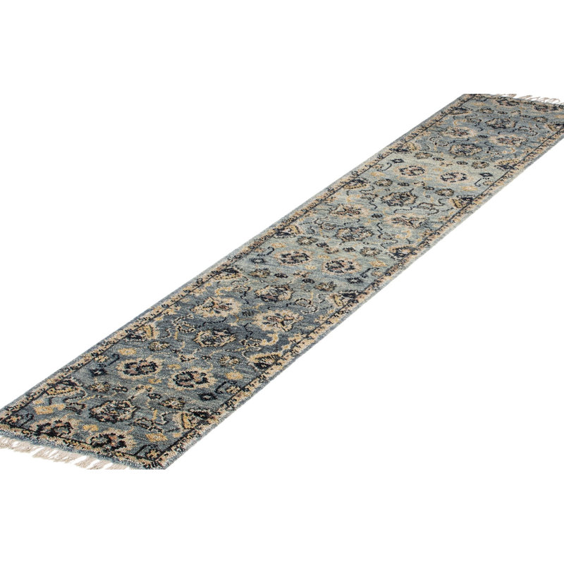 Oriental Area Rug in Blue