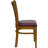 Orlison Vertical Slat Back Wooden Restaurant Chair-17283571-133938423