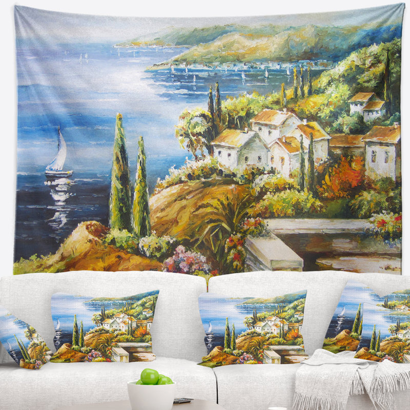 Polyester Tapestry, 50" H x 60" W