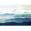 «Mountain Tops» par Art Collective, reproduction sur toile tendue-1649153167