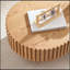 Table basse à tambour 43,70 pouces Handcraft-1712269369