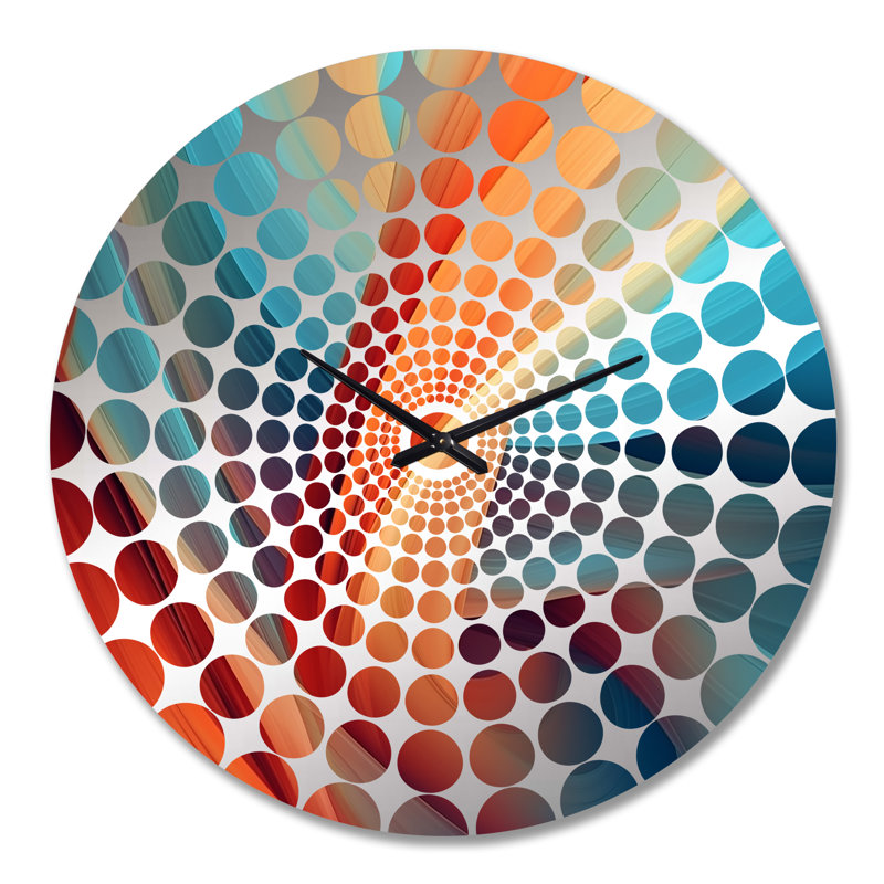 Horloge murale Tresario - Fractals, Grand