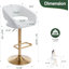 Tabouret de bar rotatif à hauteur ajustable Anastacio-586040024-587447156